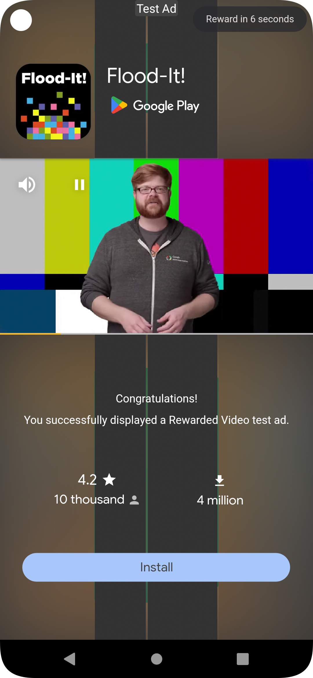 Rewarded Ad